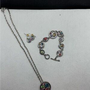 Colorful Patricia Locke Gemstone Jewelry Set